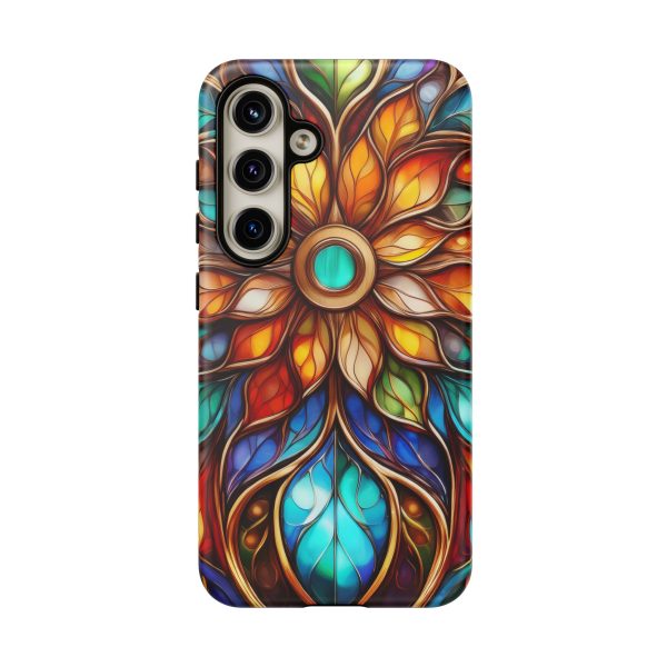 Stained Glass Flower SG1 Cell Phone Tough Cases iPhone | Samsung | Samsung Galaxy | Google Pixel - Image 195