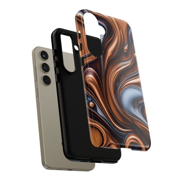 Wood Grain WG11 iPhone | Samsung | Samsung Galaxy | Google Pixel - Cell Phone Tough Cases - Image 203