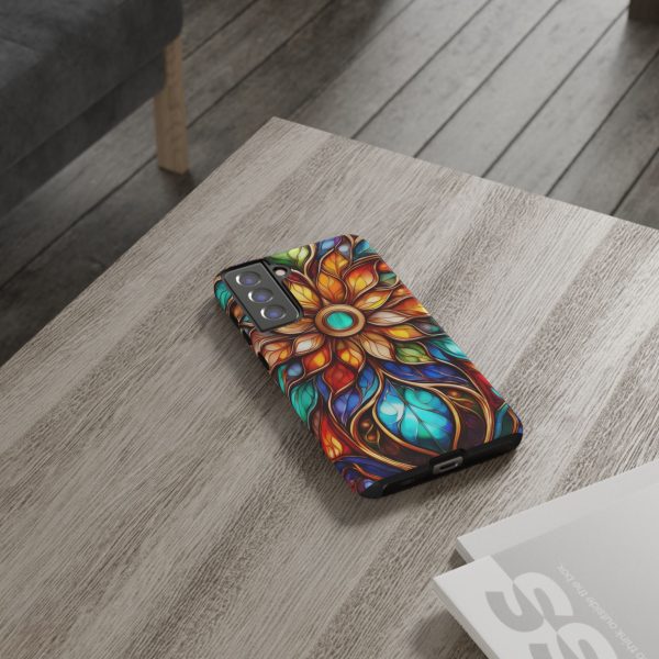 Stained Glass Flower SG1 Cell Phone Tough Cases iPhone | Samsung | Samsung Galaxy | Google Pixel - Image 79