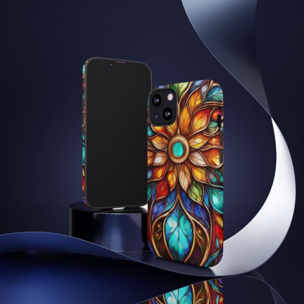 Stained Glass Flower SG1 Cell Phone Tough Cases iPhone | Samsung | Samsung Galaxy | Google Pixel - Image 43