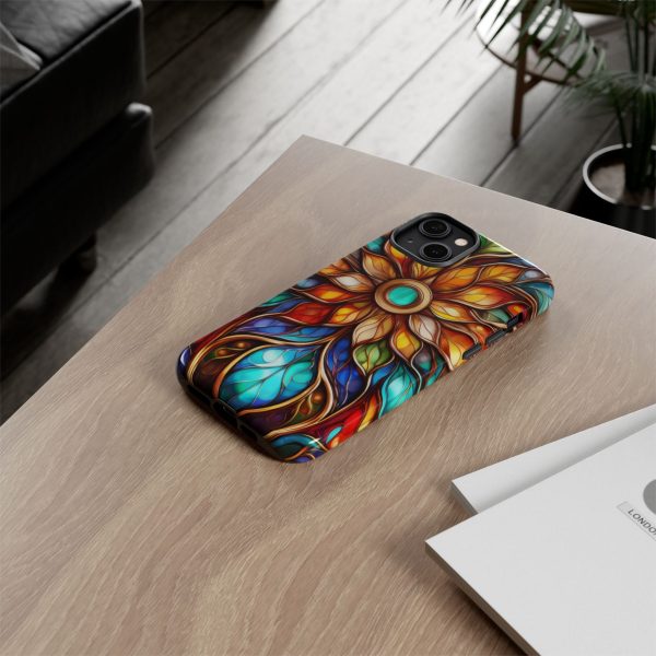 Stained Glass Flower SG1 Cell Phone Tough Cases iPhone | Samsung | Samsung Galaxy | Google Pixel - Image 113