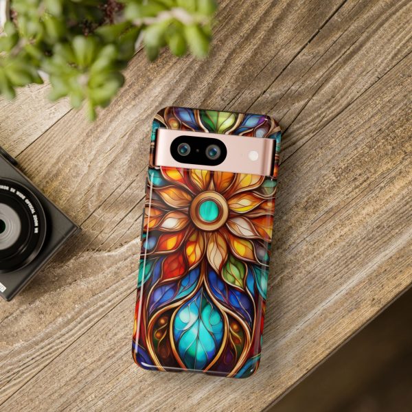 Stained Glass Flower SG1 Cell Phone Tough Cases iPhone | Samsung | Samsung Galaxy | Google Pixel - Image 229