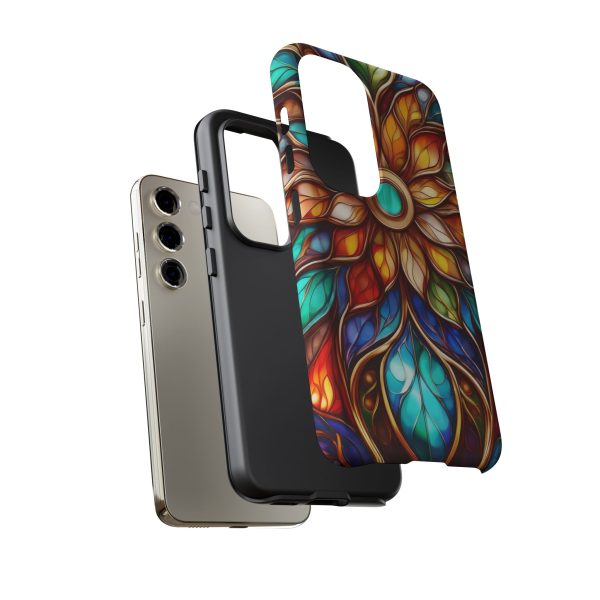 Stained Glass Flower SG1 Cell Phone Tough Cases iPhone | Samsung | Samsung Galaxy | Google Pixel - Image 132