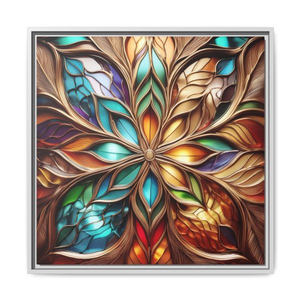 Wood Grain Style WG2 Matte Canvas, Framed (Multi-color) - Image 25