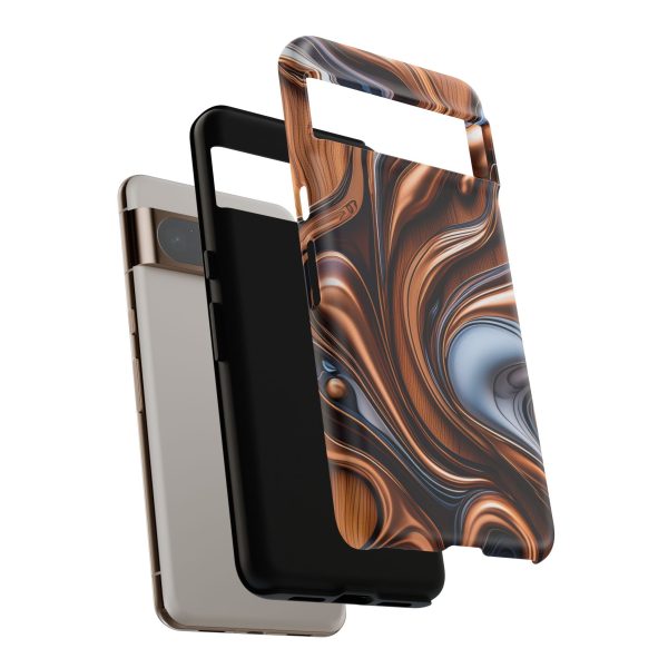 Wood Grain WG11 iPhone | Samsung | Samsung Galaxy | Google Pixel - Cell Phone Tough Cases - Image 223