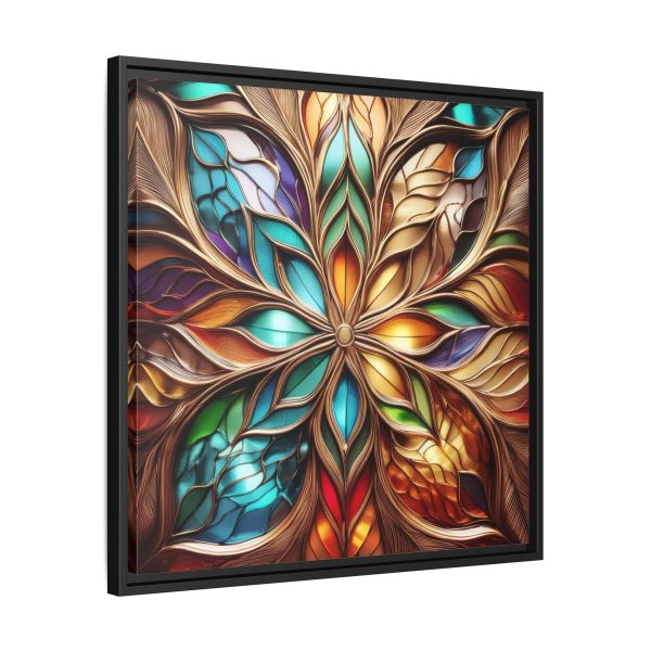 Wood Grain Style WG2 Matte Canvas, Framed (Multi-color) - Image 10