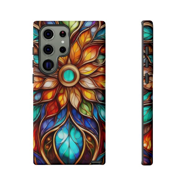 Stained Glass Flower SG1 Cell Phone Tough Cases iPhone | Samsung | Samsung Galaxy | Google Pixel - Image 142