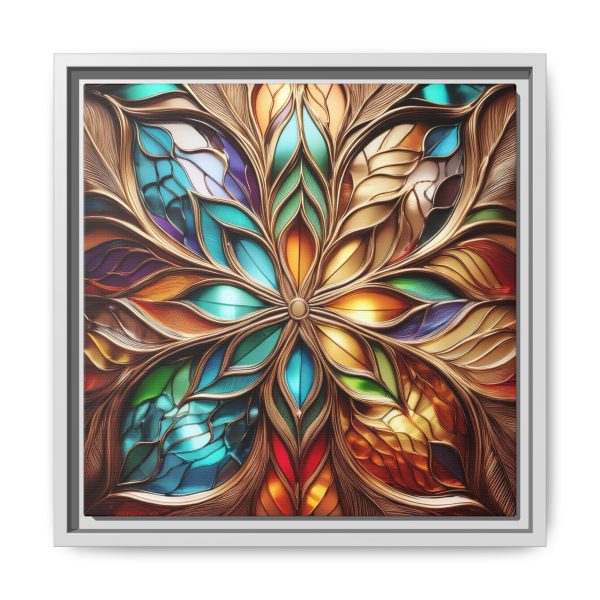 Wood Grain Style WG2 Matte Canvas, Framed (Multi-color) - Image 17