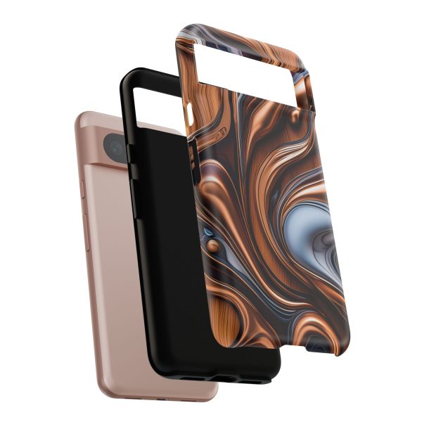 Wood Grain WG11 iPhone | Samsung | Samsung Galaxy | Google Pixel - Cell Phone Tough Cases - Image 233