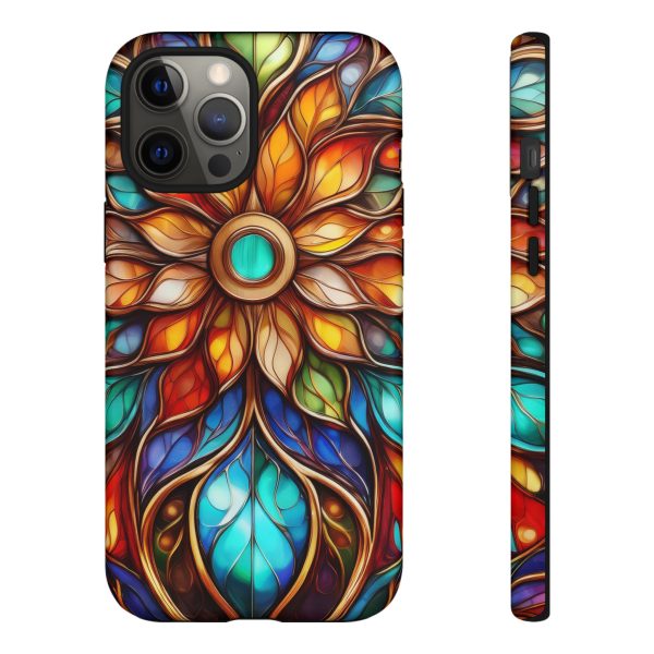 Stained Glass Flower SG1 Cell Phone Tough Cases iPhone | Samsung | Samsung Galaxy | Google Pixel - Image 41