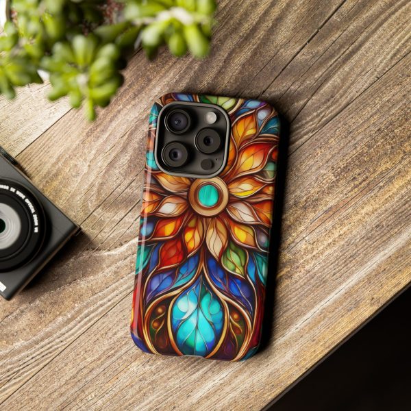 Stained Glass Flower SG1 Cell Phone Tough Cases iPhone | Samsung | Samsung Galaxy | Google Pixel - Image 180