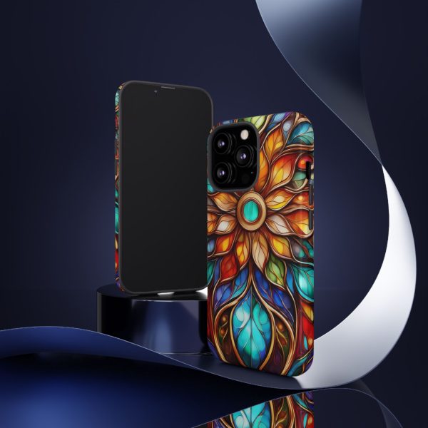 Stained Glass Flower SG1 Cell Phone Tough Cases iPhone | Samsung | Samsung Galaxy | Google Pixel - Image 47