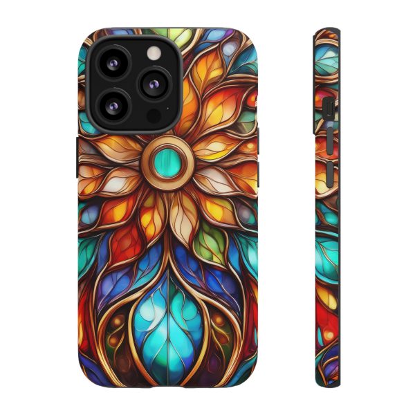 Stained Glass Flower SG1 Cell Phone Tough Cases iPhone | Samsung | Samsung Galaxy | Google Pixel - Image 48