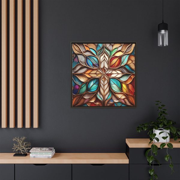 Wood Grain Style WG1 Matte Canvas, Framed (Multi-color) - Image 32