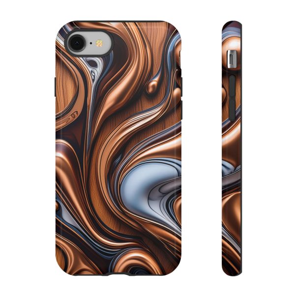 Wood Grain WG11 iPhone | Samsung | Samsung Galaxy | Google Pixel - Cell Phone Tough Cases - Image 6