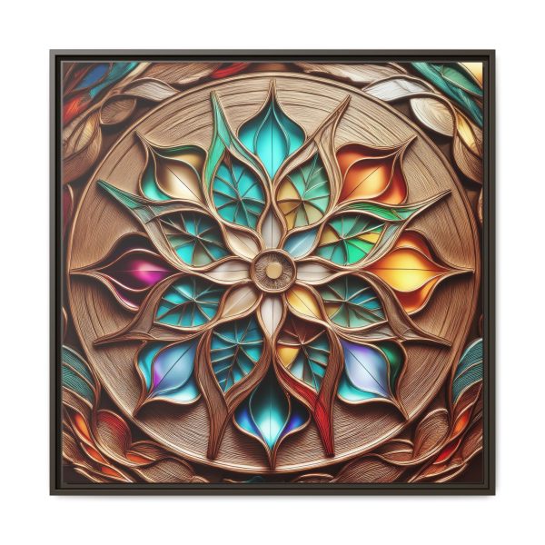 Wood Grain Style WG5 Matte Canvas, Framed (Multi-color) - Image 29