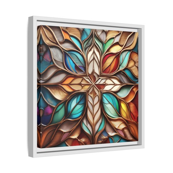 Wood Grain Style WG1 Matte Canvas, Framed (Multi-color) - Image 18