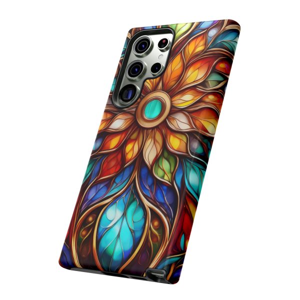 Stained Glass Flower SG1 Cell Phone Tough Cases iPhone | Samsung | Samsung Galaxy | Google Pixel - Image 143