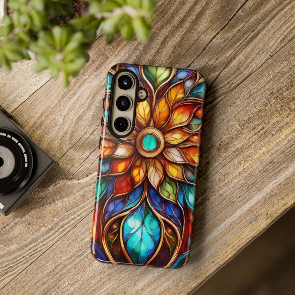 Stained Glass Flower SG1 Cell Phone Tough Cases iPhone | Samsung | Samsung Galaxy | Google Pixel - Image 204