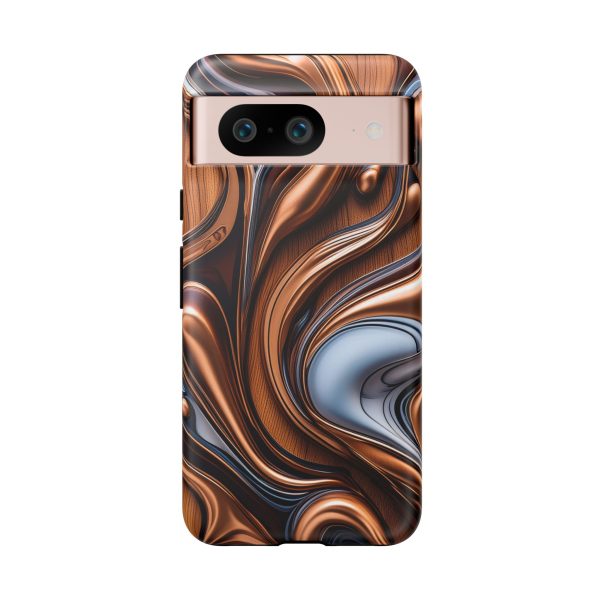 Wood Grain WG11 iPhone | Samsung | Samsung Galaxy | Google Pixel - Cell Phone Tough Cases - Image 230