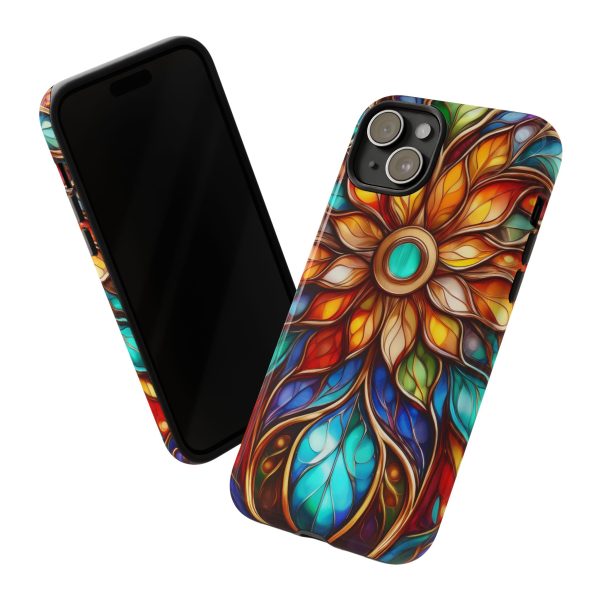 Stained Glass Flower SG1 Cell Phone Tough Cases iPhone | Samsung | Samsung Galaxy | Google Pixel - Image 173