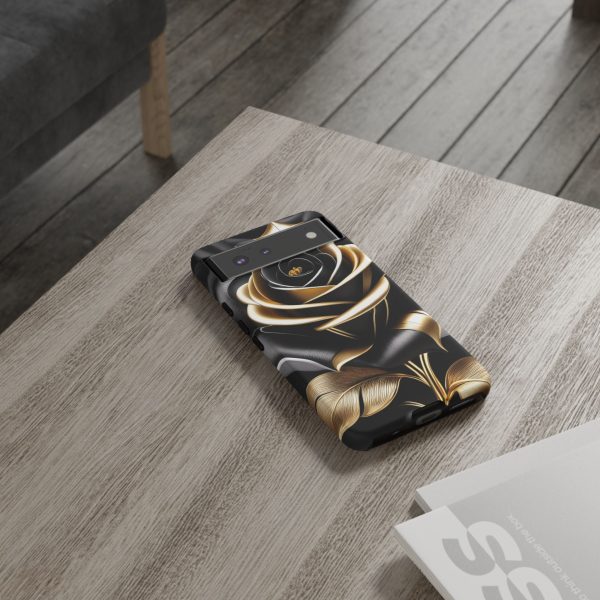 Copy of Black and Gold Rose iPhone | Samsung | Samsung Galaxy | Google Pixel - Cell Phone Tough Cases - Image 73