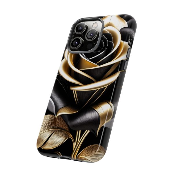 Copy of Black and Gold Rose iPhone | Samsung | Samsung Galaxy | Google Pixel - Cell Phone Tough Cases - Image 119