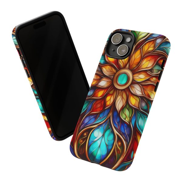 Stained Glass Flower SG1 Cell Phone Tough Cases iPhone | Samsung | Samsung Galaxy | Google Pixel - Image 176